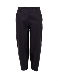 BLACK COLOUR BUKSER, BCBEVERLY BARREL PANT, BLACK